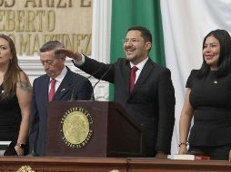 Martí Batres rinde protesta como Jefe de Gobierno de la Ciudad de México. SUN/C. Mejía