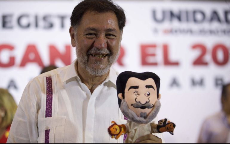 Fernández Noroña iniciará sus actividades en el sureste del país. SUN/G. Espinosa