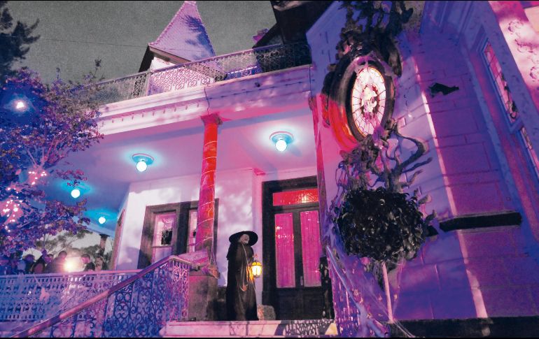 En esta mansión se organizan diversos eventos al año, como uno dedicado al Halloween. EL INFORMADOR/Archivo