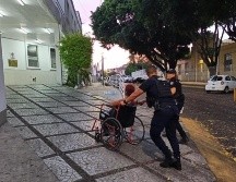 La víctima, de 67 años de edad, identificó al agresor como su propio hijo. ESPECIAL