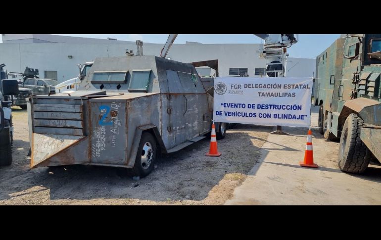 Así eran los impactantes vehículos monstruos asegurados a un cártel (FOTOS)