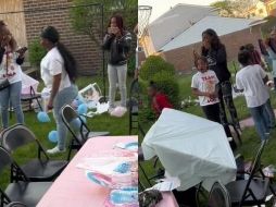 La mujer embarazada destruye su fiesta porque no esperaba tener otra niña. ESPECIAL