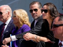 Joe Biden expresó apoyo a su hijo. AP/P. Semansky