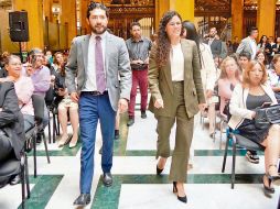 Continúa el relevo generacional con Marath Bolaños (izq.) y María Luisa Alcalde (der.). ESPECIAL/ @MARATHB