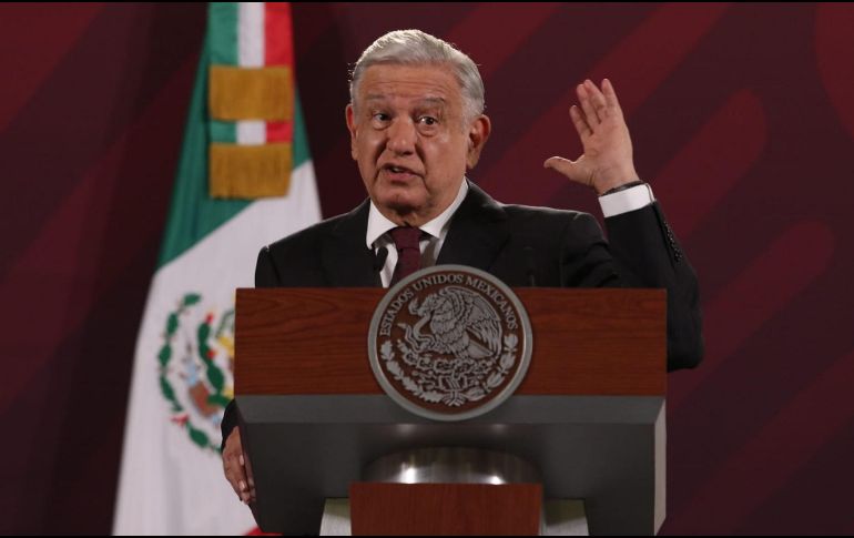 López Obrador indica que su movimiento lucha por ideales, por principios y recalcó que el 1 de julio se busca conmemorar es que en México se está llevando a cabo una transformación profunda. SUN / C. Mejía