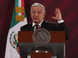 López Obrador indica que su movimiento lucha por ideales, por principios y recalcó que el 1 de julio se busca conmemorar es que en México se está llevando a cabo una transformación profunda. SUN / C. Mejía