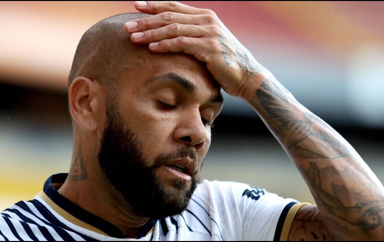 Dani Alves, de 40 años, se encuentra en prisión provisional por una causa abierta por un presunto delito de agresión sexual. AFP / ARCHIVO