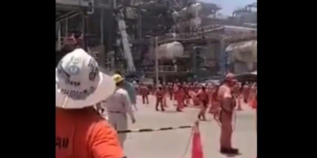 Tabasco: Explota pipa con combustible en refiner&iacute;a Dos Bocas