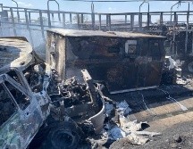 El accidente dejó al menos cinco muertos y 14 lesionados. ESPECIAL