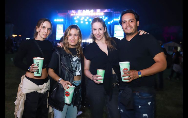 Gaby González Guerra, Sofía Álvarez del Castillo, Diana Sardas y Ernesto Loera. GENTE BIEN JALISCO/ Antonio Martínez