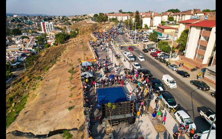 Parque Lineal Demóstenes, al Oriente de la Ciudad. EL INFORMADOR/ A. Navarro