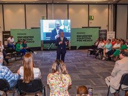 El empresario César de Anda fue uno de los participantes que ofrecieron propuestas para presentar a los aspirantes a la Presidencia. EL INFORMADOR/ C. Zepeda