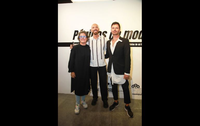 Lourdes González, Jorge Lupercio y Sandro Cruz. GENTE BIEN JALISCO/ Antonio Martínez