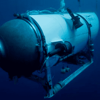 ¿Dónde se encontraron los restos del submarino Titán?