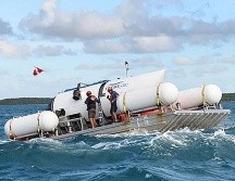 La presión a la que estuvo sometida la nave Titán pudo ser igual a la que ejerce el peso de la Torre Eiffel. OCEANGATE EXPEDITIONS