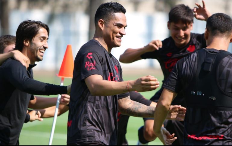 Camilo Vargas y Anderson Santamaría, quienes estaban con sus respectivos representativos nacionales en esta Fecha FIFA. CORTESÍA / Atlas