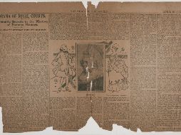 Artículo de 1916 sobre el Chevalier D'Éon. ESPECIAL/LONDON STEREOSCOPIC COMPANY/HULTON ARCHIVE/GETTY IMAGES.