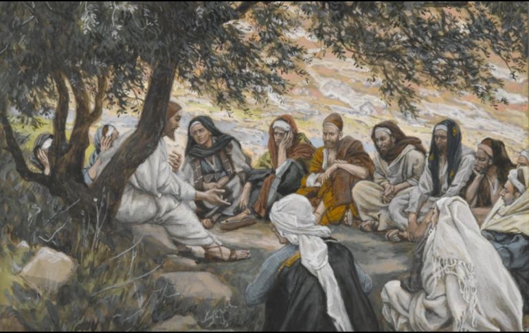 «No tengan miedo a los que matan el cuerpo, pero no pueden matar el alma. Teman, más bien, a quien puede arrojar al lugar de castigo el alma y el cuerpo». WIKIPEDIA/«La Exhortación de los Apóstoles», de James Tissot