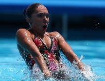 Joana Jiménez (foto) y Nuria Diosdado compartieron el podio con las parejas de Colombia y Aruba. EFE/J. Jácome