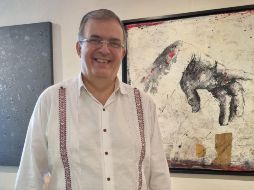 Marcelo Ebrard acudió a Puerto Vallarta, Jalisco, como parte de sus recorridos en los estados de la República. EL INFORMADOR/ J. Velazco