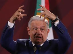 López Obrador aseguró que ya sabe quién será el candidato de la alianza Va por México. SUN/B. Fregoso