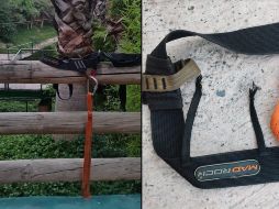 El menor cayó hacia el lago que se encuentra en la Plaza de los Loros. ESPECIAL