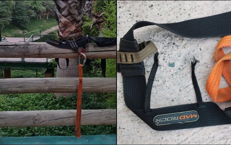 El menor cayó hacia el lago que se encuentra en la Plaza de los Loros. ESPECIAL