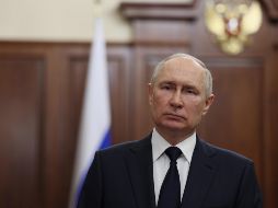 El presidente Vladímir Putin ofreció hoy dos opciones a los mercenarios del Grupo Wagner que se sublevaron el fin de semana contra la cúpula militar. AFP / G. Grigorov