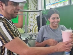 Las aguas frescas son las que más se han vendido en este calor de junio. EL INFORMADOR/ E. Zamudio