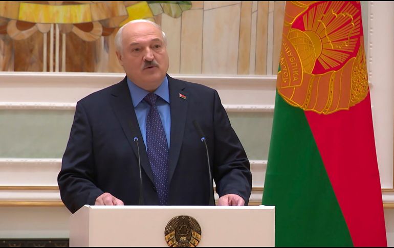 Alexandr Lukashenko sugirió que el exilio de Prigozhin y de los mercenarios que se sumen a él puede ser solamente temporal. AP / ESPECIAL