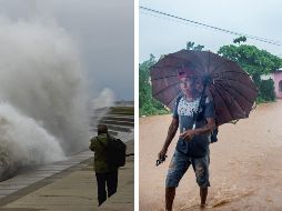 Las lluvias de fuertes a intensas podrían originar incremento en los niveles de ríos y arroyos, deslaves e inundaciones en zonas bajas de terreno. EFE / ARCHIVO