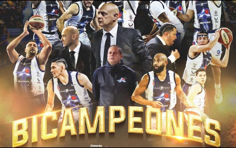 La quinteta jalisciense quiere festejar a lo grande su bicampeonato, por ello se prevé una celebración junto con sus aficionados en el Arena Astros en punto de las 15:00 horas. TWITTER / @AstrosJalisco