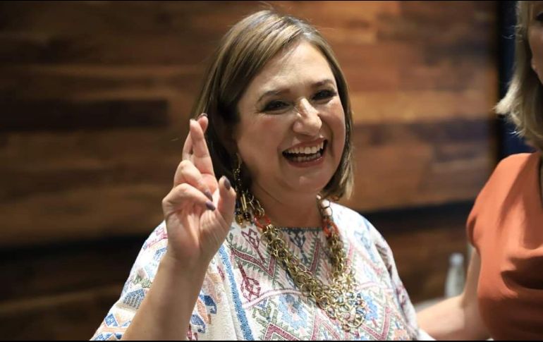 La senadora Xóchitl Gálvez dijo que busca la candidatura del PAN por la Presidencia. EL INFORMADOR/ J. Velazco