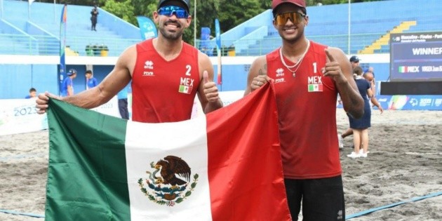 San Salvador 2023: &iexcl;Voleibol de playa hist&oacute;rico! Dupla mexicana obtiene el primer oro en esta disciplina