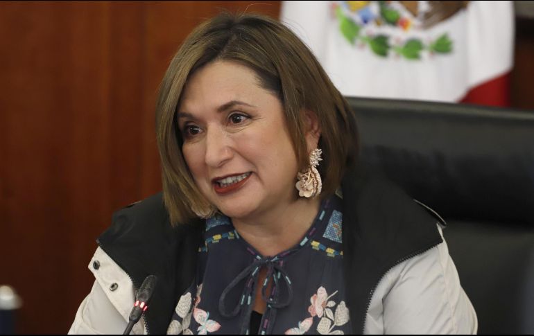 Xóchitl Gálvez anunció el lunes su decisión de competir por la candidatura presidencial de la alianza Va por México. SUN / ARCHIVO