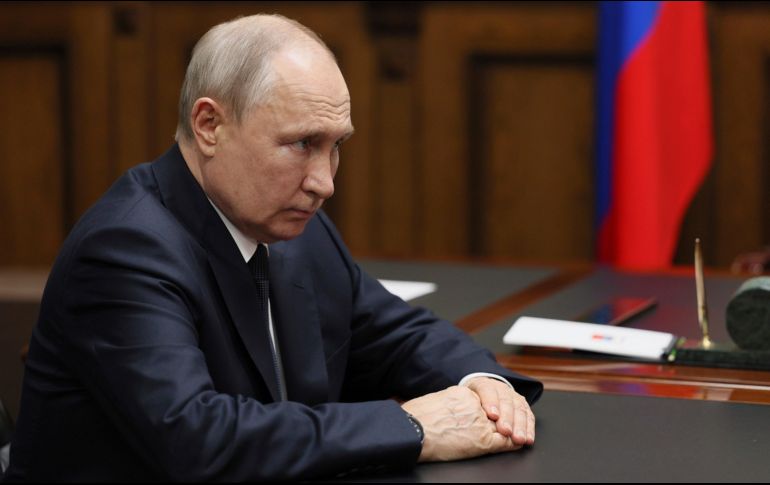 Vladímir Putin, presidente de Rusia. AP