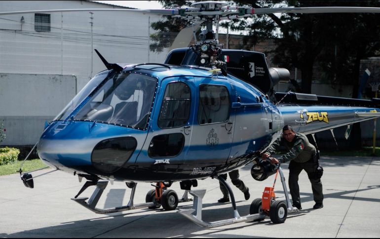 El helicóptero Zeus. EL INFORMADOR/ ARCHIVO