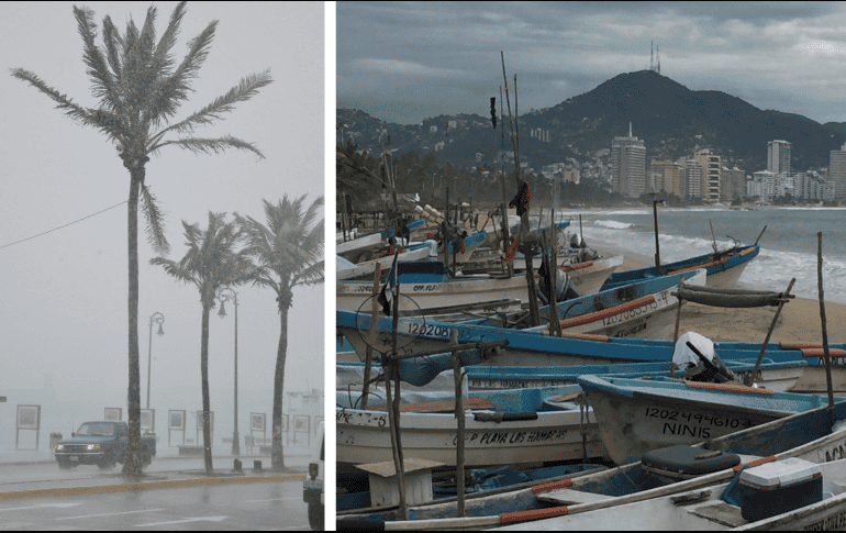 La Depresión Tropical 2-E se encuentra al sur de la costa de Oaxaca, pero siguiendo su evolución, el sábado podría alcanzar la categoría 1 como huracán. EFE / NTX / ARCHIVO