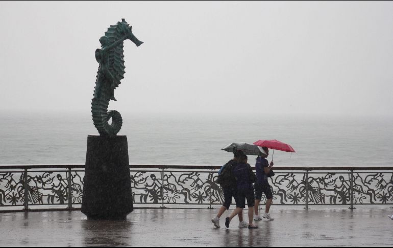Por la tarde, persistirán condiciones para lluvias puntuales intensas en Jalisco, Colima y Michoacán. EFE / ARCHIVO