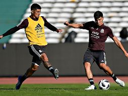 Víctor Guzmán y Érick Gutiérrez han jugado juntos en Pachuca y en la Selección Mexicana. IMAGO7/Archivo