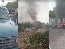 Hipólito y sus escoltas no pudieron salir de la camioneta y sus cuerpos se calcinaron. ESPECIAL