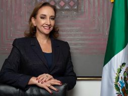 Claudia Ruiz Massieu, senadora por el PRI. ESPECIAL