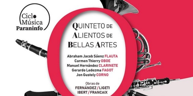 El Quinteto de Alientos de Bellas Artes dará concierto en El Paraninfo ...