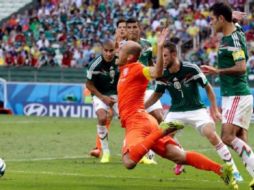 México estuvo muy cerca de lograr su pase a cuartos de final en el Mundial de Brasil. AP/Archivo
