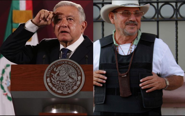López Obrador reportó ahora que la muerte estaría relacionada con un grupo criminal al citar antecedentes de otros atentados fallidos que había vivido el líder social. ESPECIAL / SUN y AP