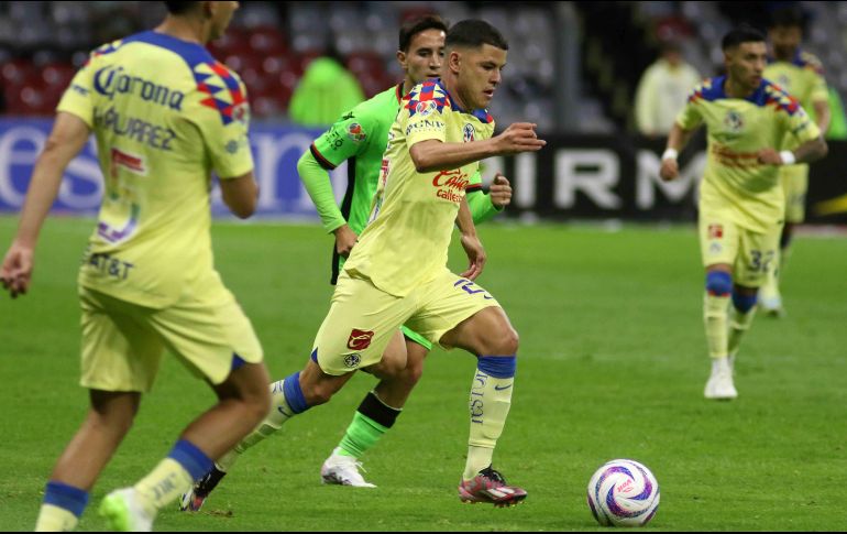 América lució inoperante ante unos Bravos más efectivos en la cancha del Estadio Azteca. SUN/C. Mejía