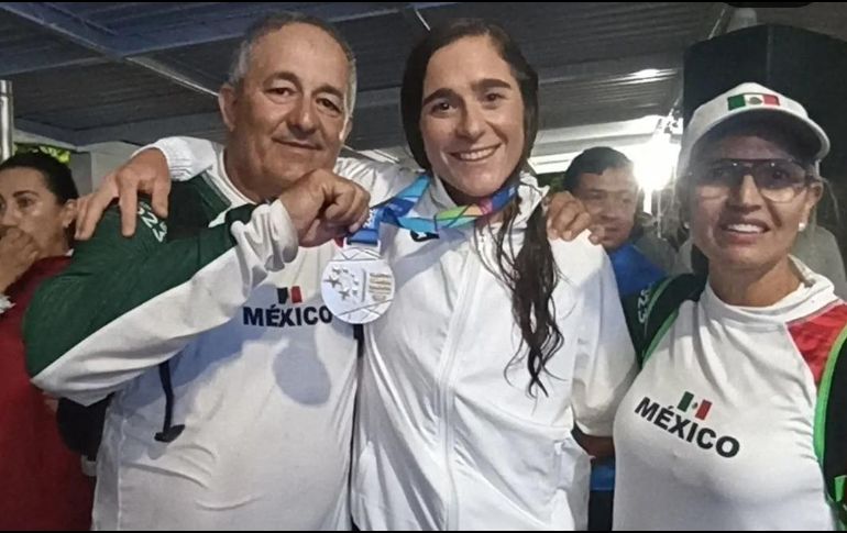 Elena Oetling obtuvo este sábado la medalla de oro. ESPECIAL/Code Jalisco