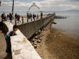 El presidente del CEA reconoció desde agosto que el almacenamiento de las presas y el lago de Chapala no garantizará el agua para la Zona Metropolitana de Guadalajara el próximo año. EL INFORMADOR / ARCHIVO
