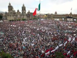 Autoridades de la capital del país estimaron más de 250 mil asistentes. SUN/G. Espinosa