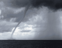 Imagen de un tromba marina. ESPECIAL